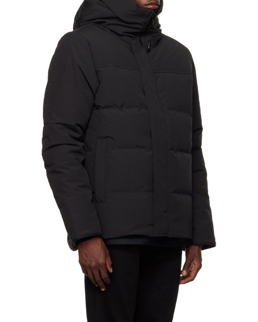 Canada Goose Black Macmillan Hooded Parka for men