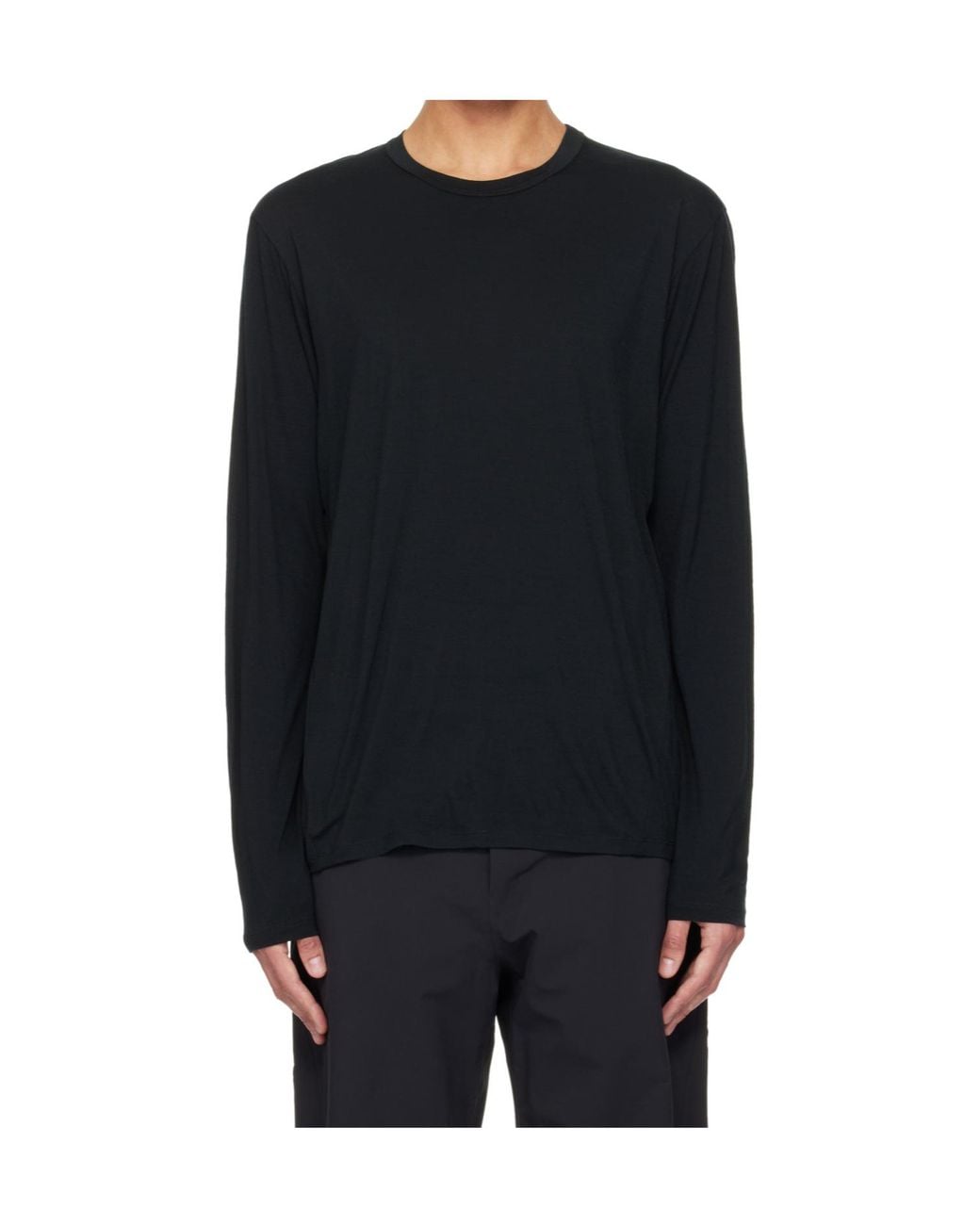 Veilance Black Frame Long-Sleeve T-Shirt for men