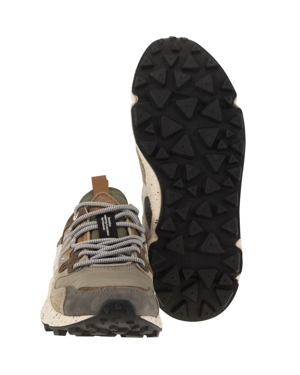 Flower Mountain Multicolor Yamano 3 Low-Top Sneakers for men