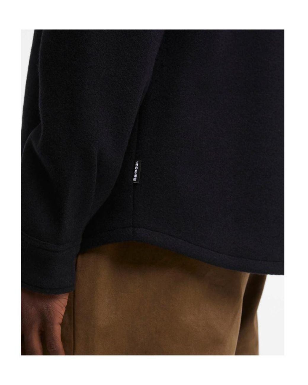 Barbour Blue Marltown Tailored Wool-Blend Overshirt for men