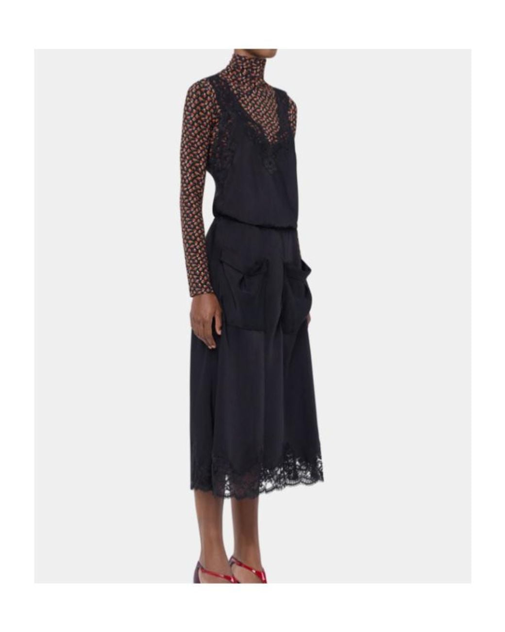 Rabanne Black Midi Dress
