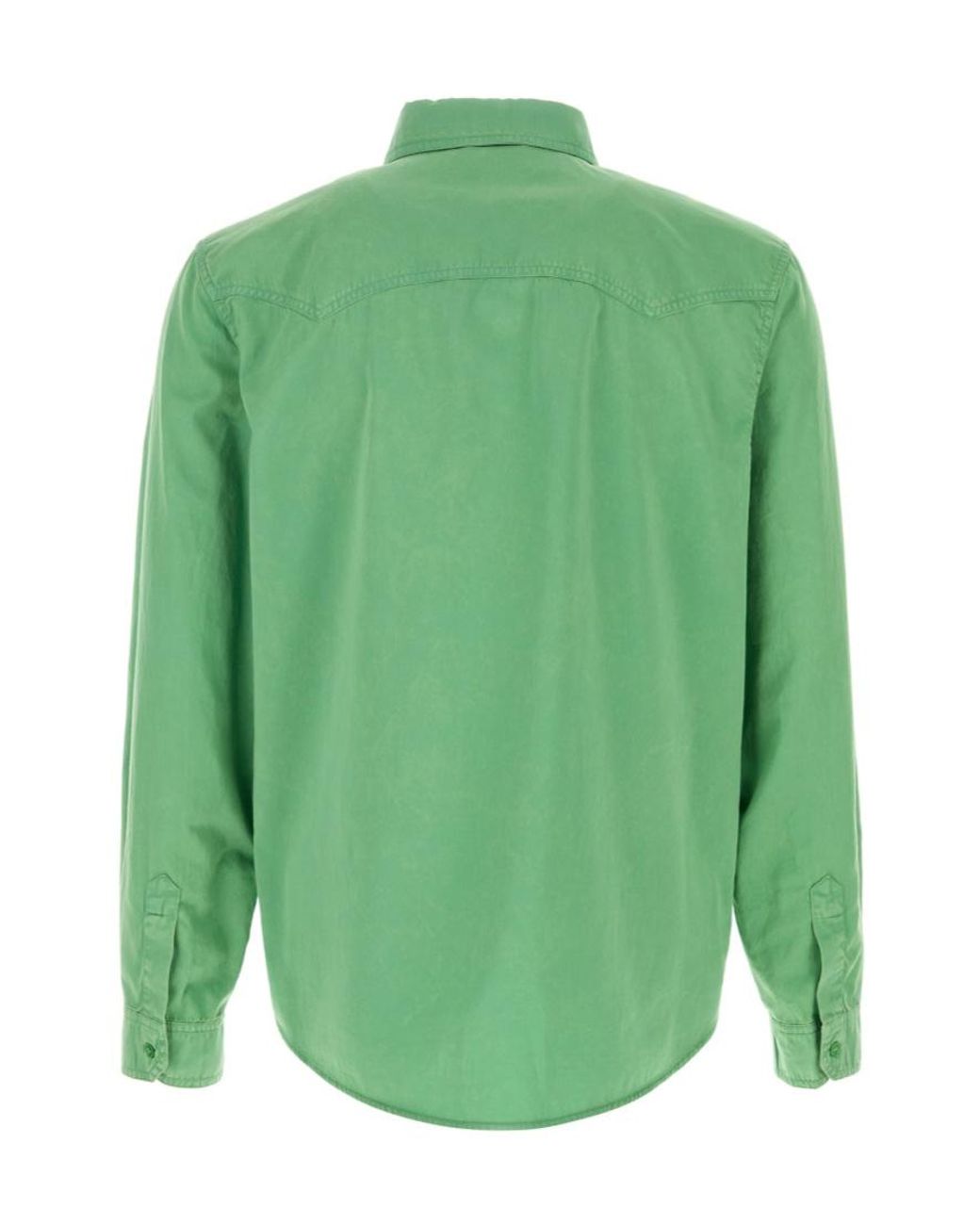 Versace Green Western Pocket Shirt for men