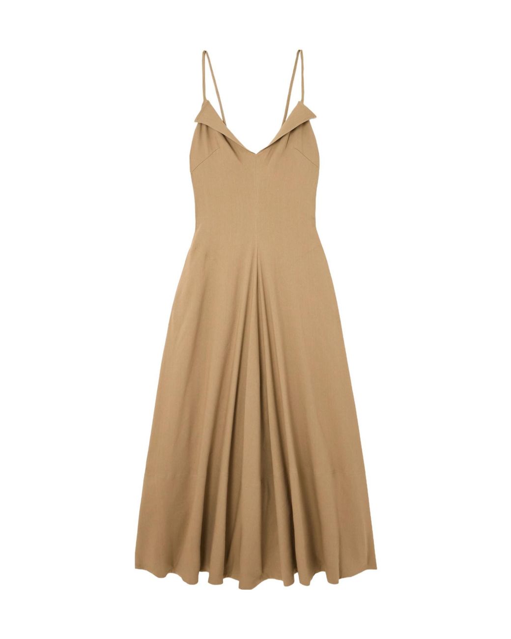 Proenza Schouler Natural Ruby Linen-Blend Maxi Dress