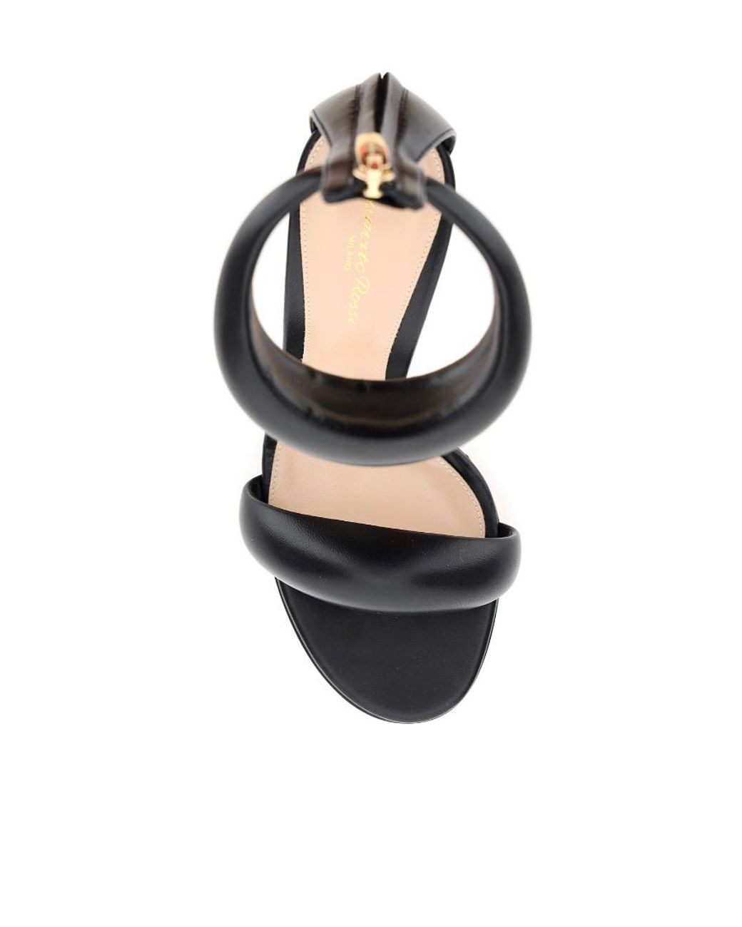 Gianvito Rossi Metallic Bijoux Open Toe Ankle Strap Sandals