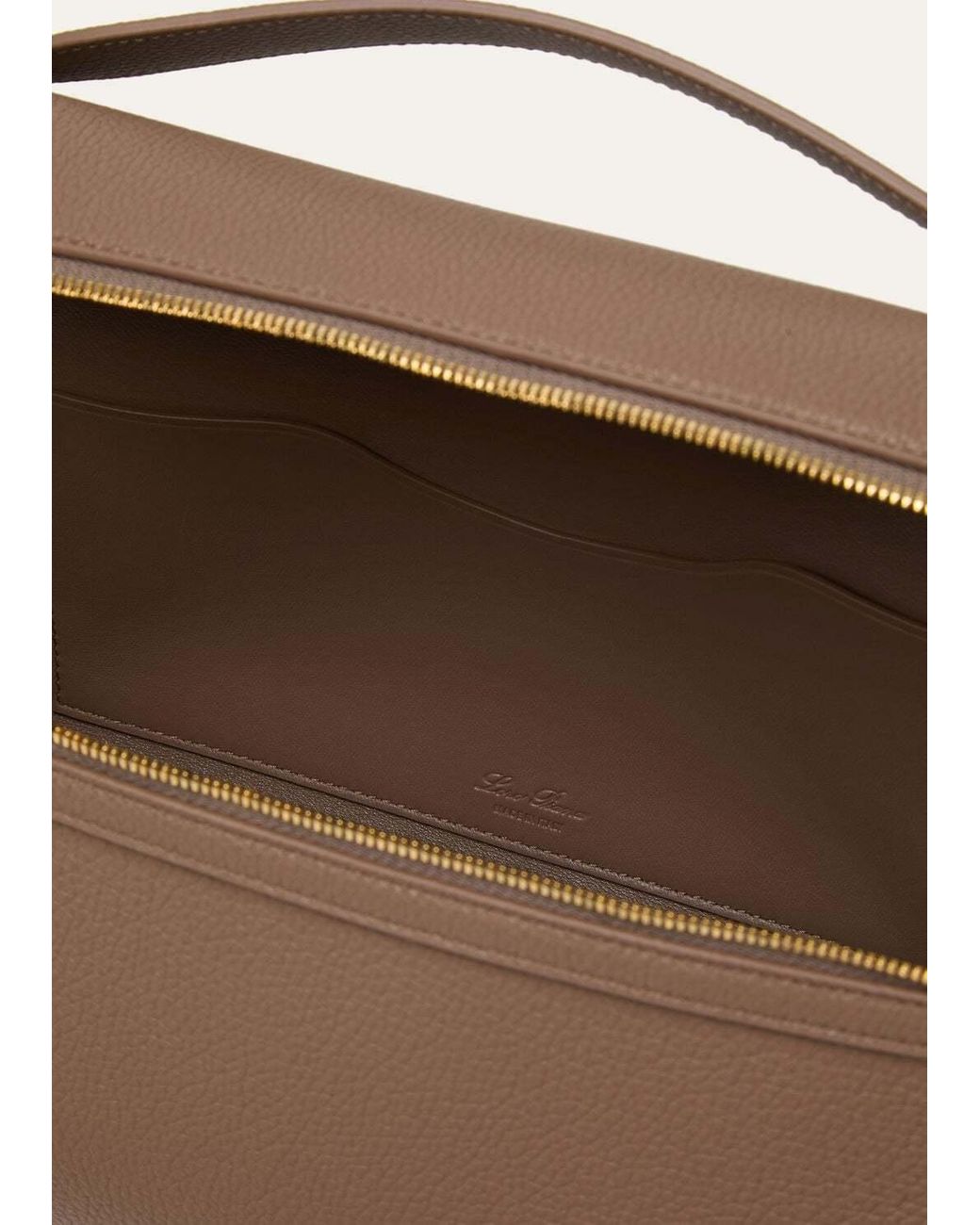 Loro Piana Brown Extra Softy Bag L33