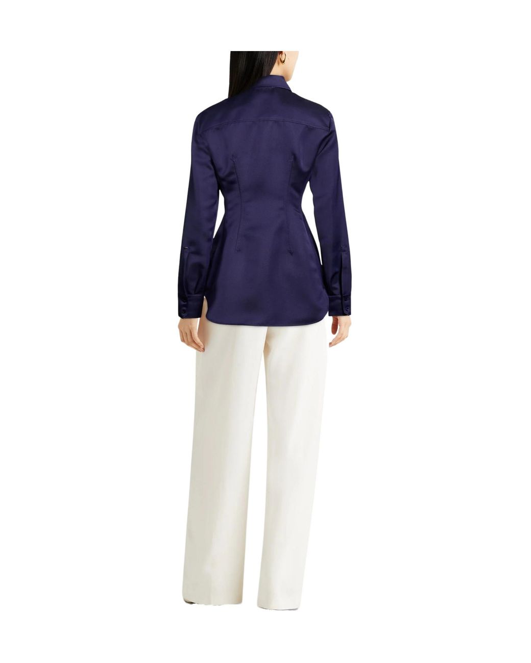 Sportmax Blue Shirt Polyester