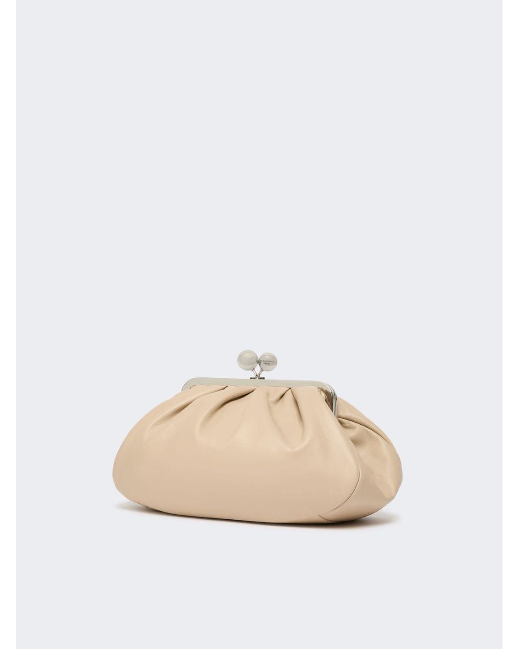Weekend by Maxmara Natural Pasticcino Medium Clutch Bag