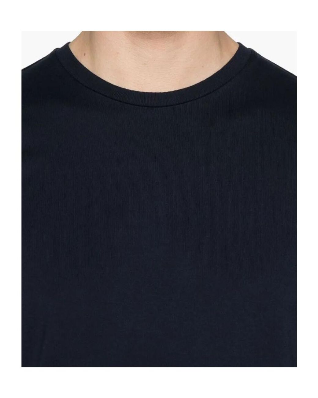 Roberto Collina Blue Crew Neck T-Shirt for men