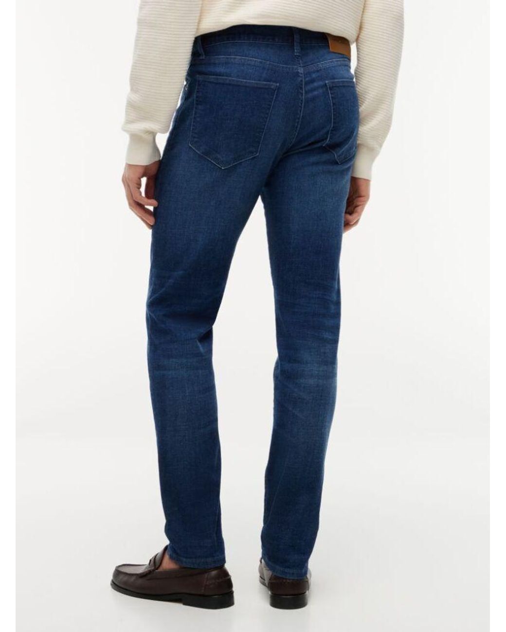 Tommy Hilfiger Blue Whiskered Slim-Fit Jeans for men
