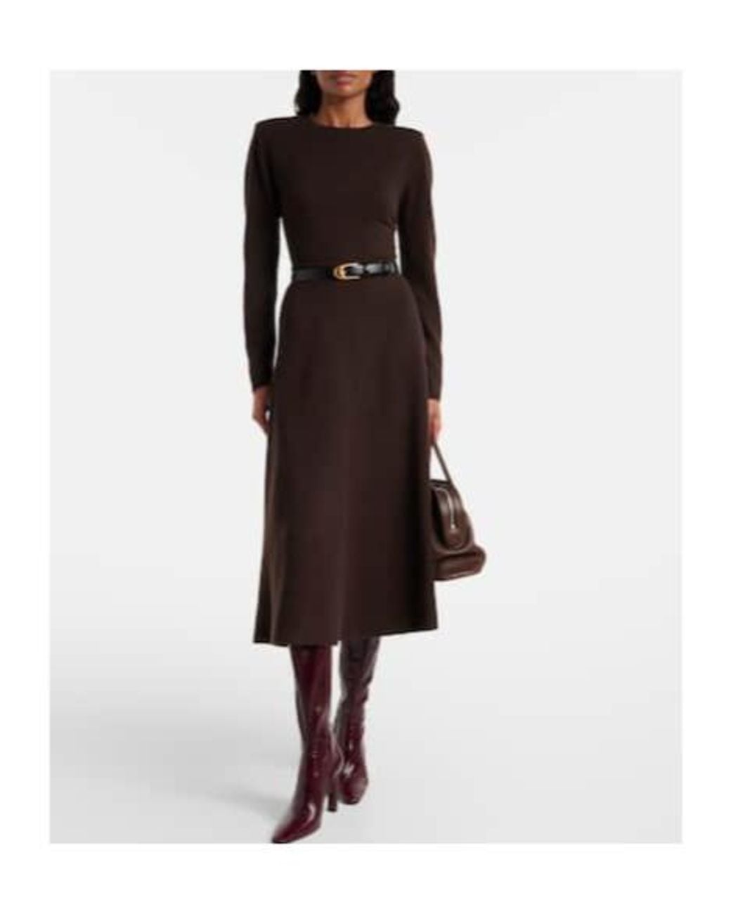 Jardin Des Orangers Black Wool And Cashmere Bodysuit