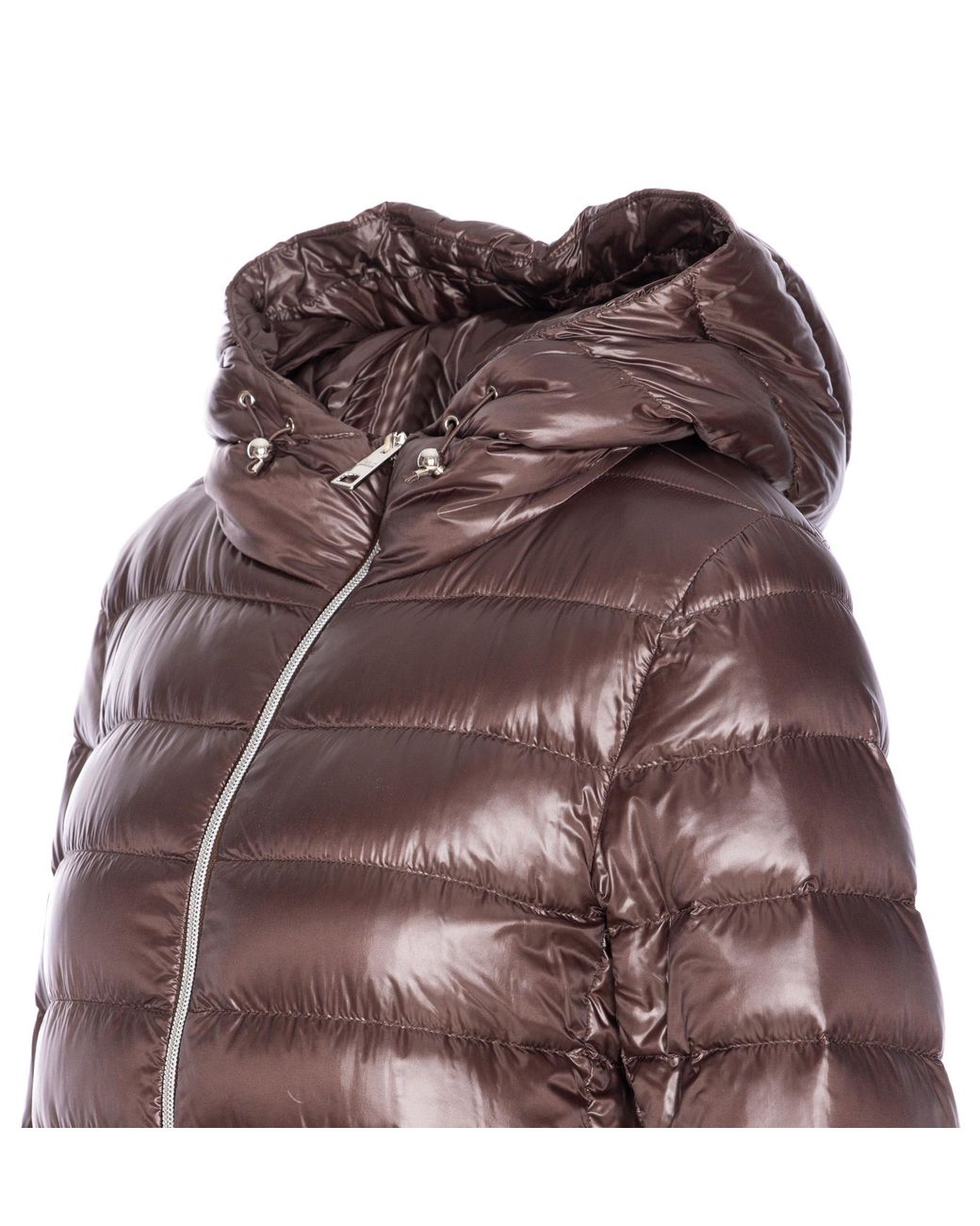 Herno Brown A-Shape Ultralight Down Jacket