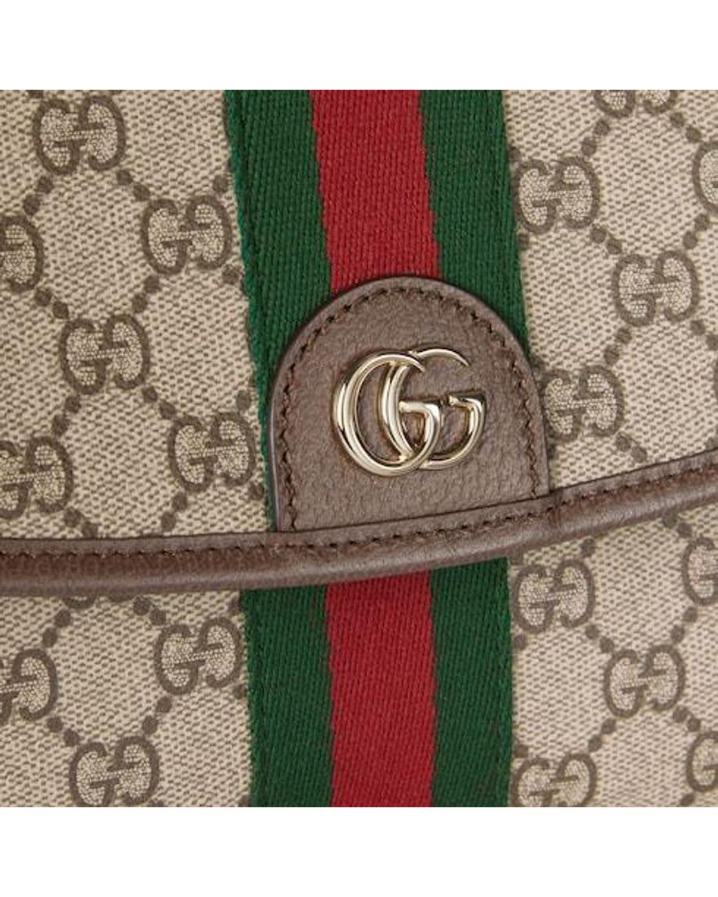 Gucci Multicolor Ophidia Medium Top Handle Bag