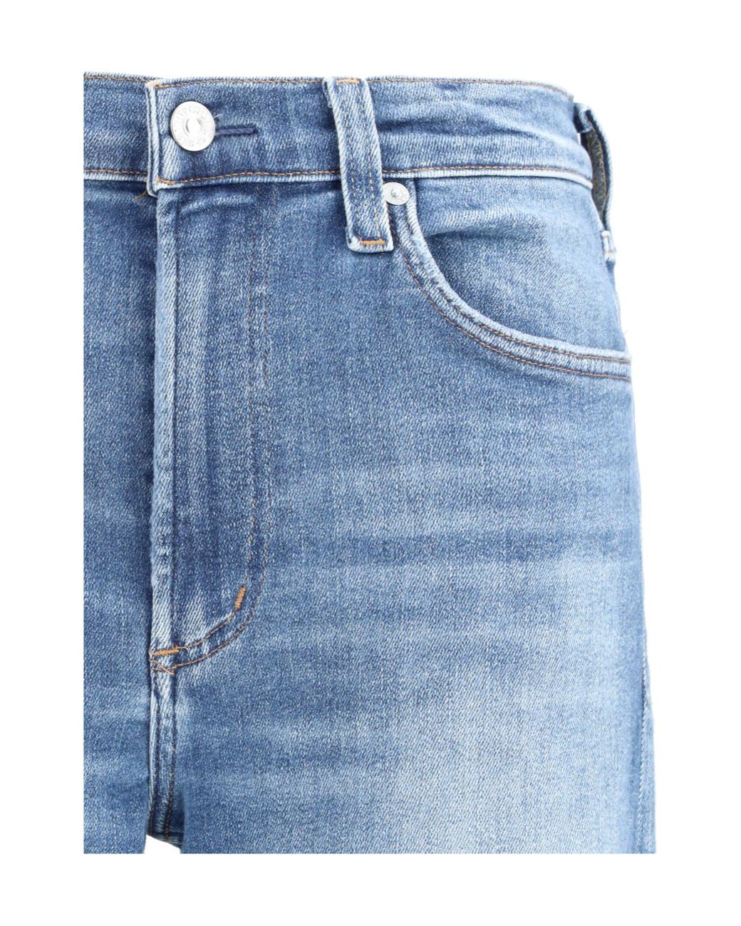 Citizens of Humanity Blue Palma Raw-Hem Jeans