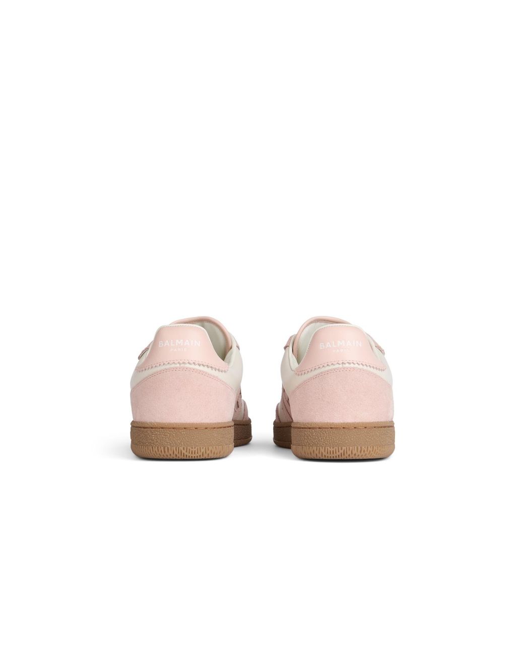 Balmain Pink Swan Trainers