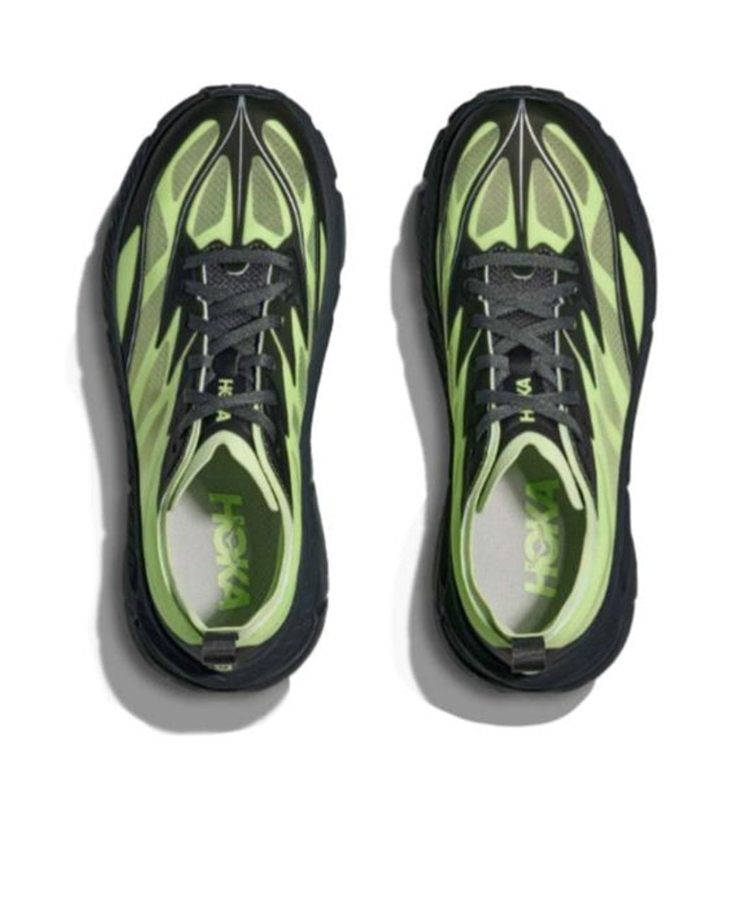 Hoka One One Green Mafate Speed 4 Lite Lace-Up Sneakers for men