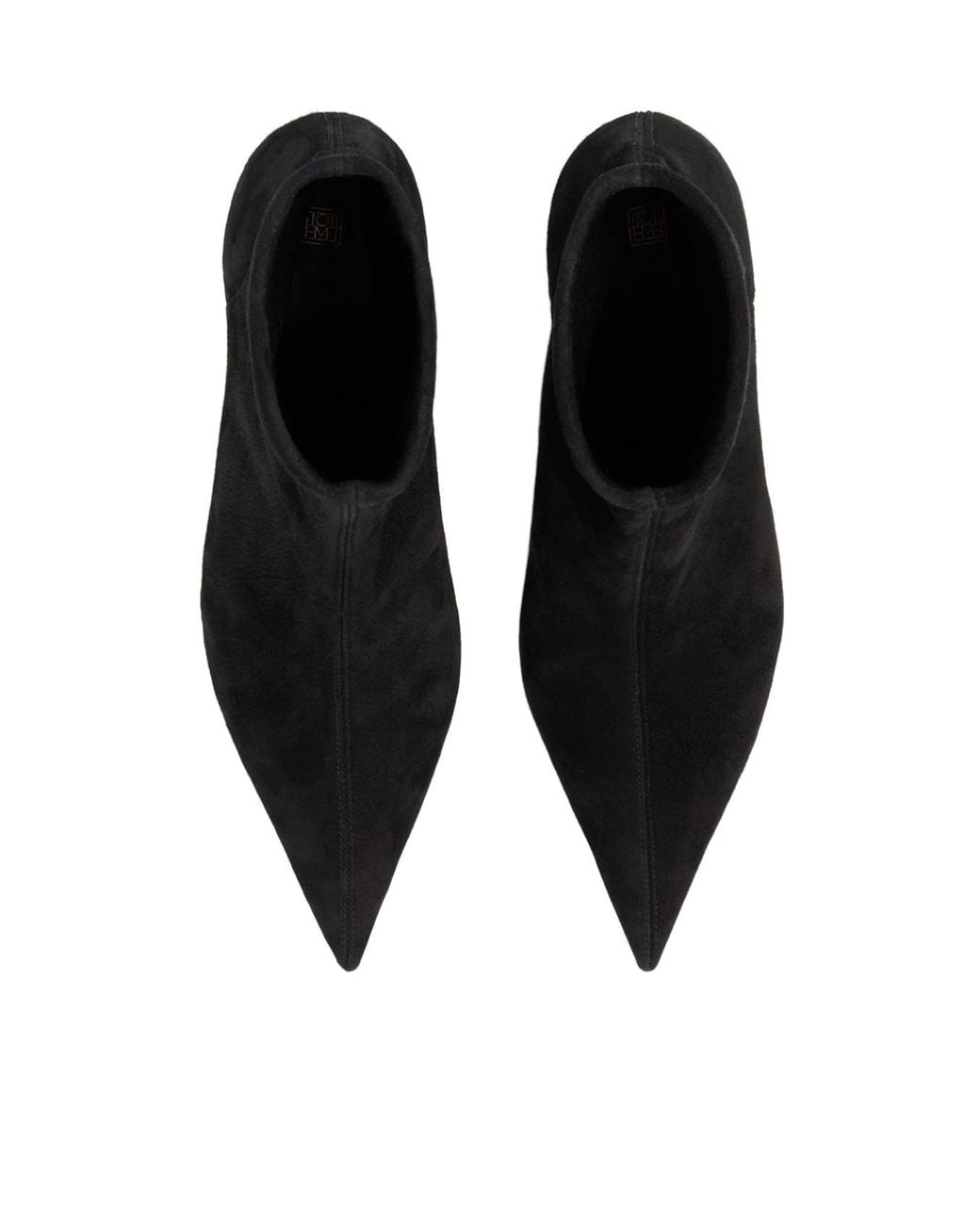 Totême Black Totême Pointed Toe Sock Boots