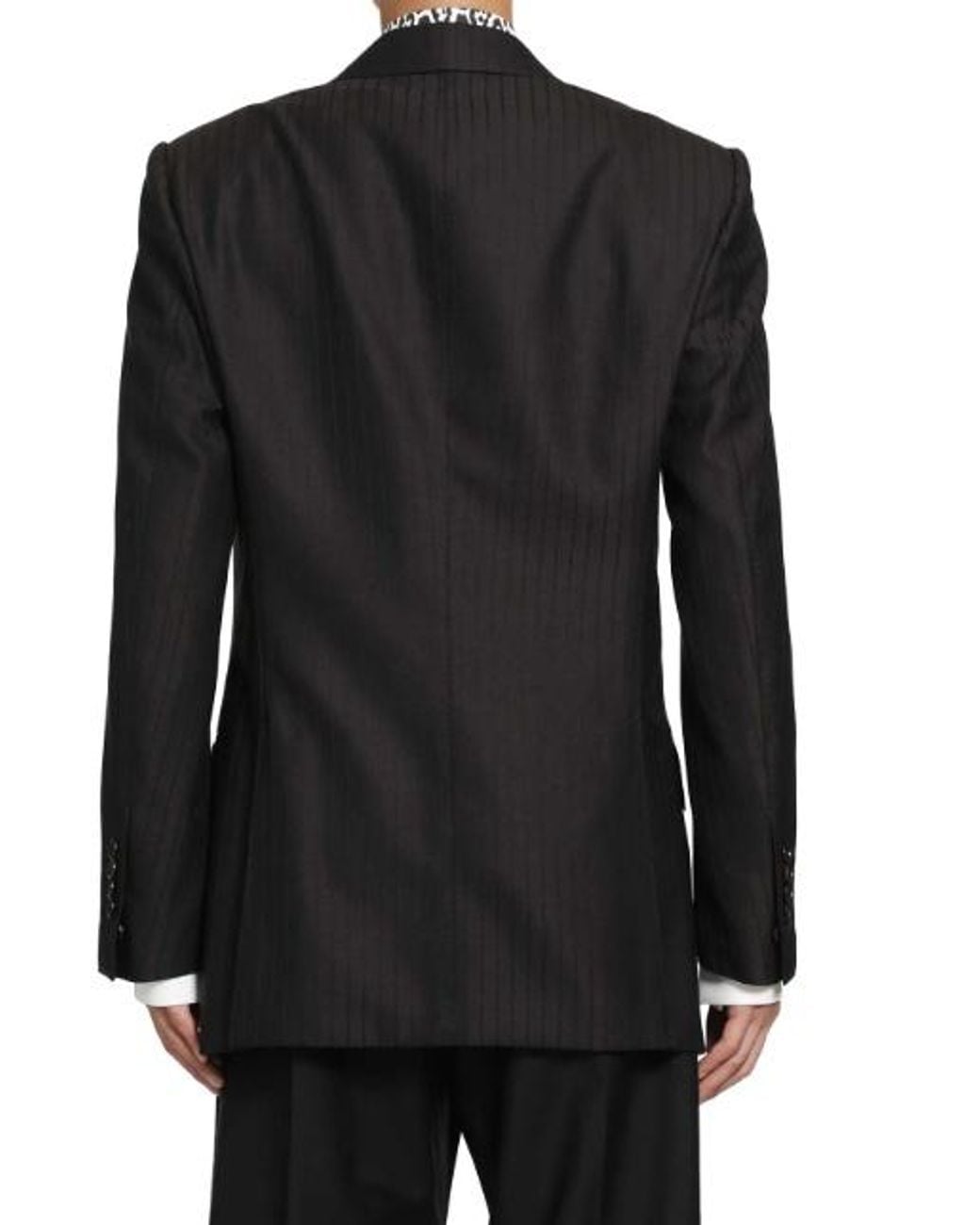 Tom Ford Black Single-Breasted Blazer for men