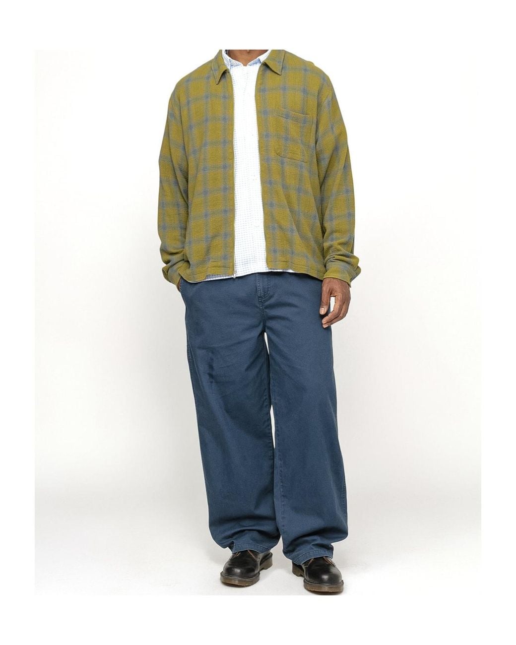Stussy Green Zippered Shirt for men