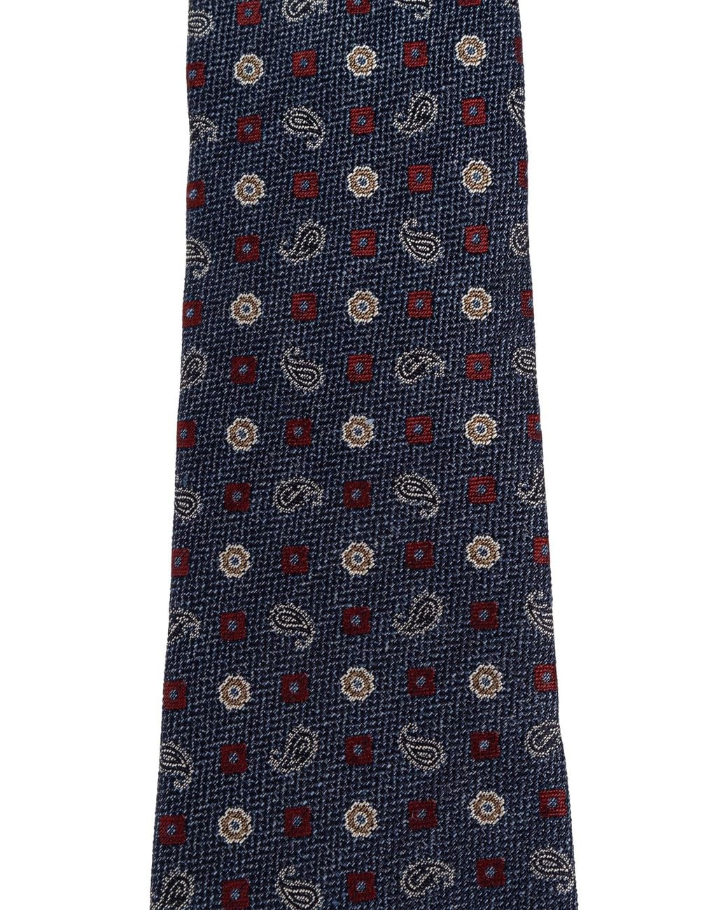 Etro Blue Floral Jacquard Tie for men