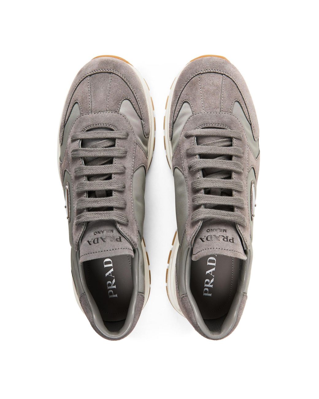 Prada Gray Trainers for men