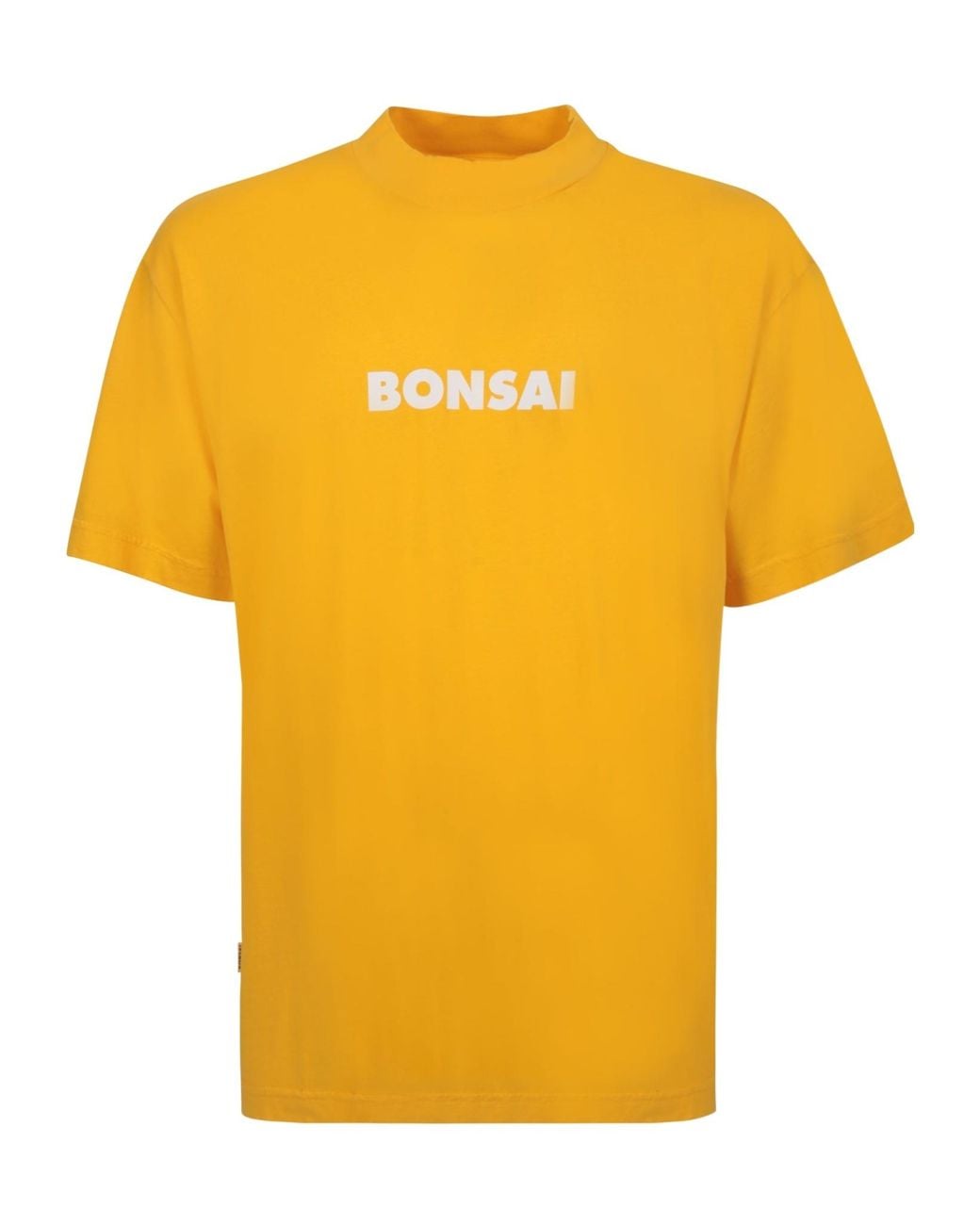 Bonsai Yellow Regular Logo T-Shirt for men