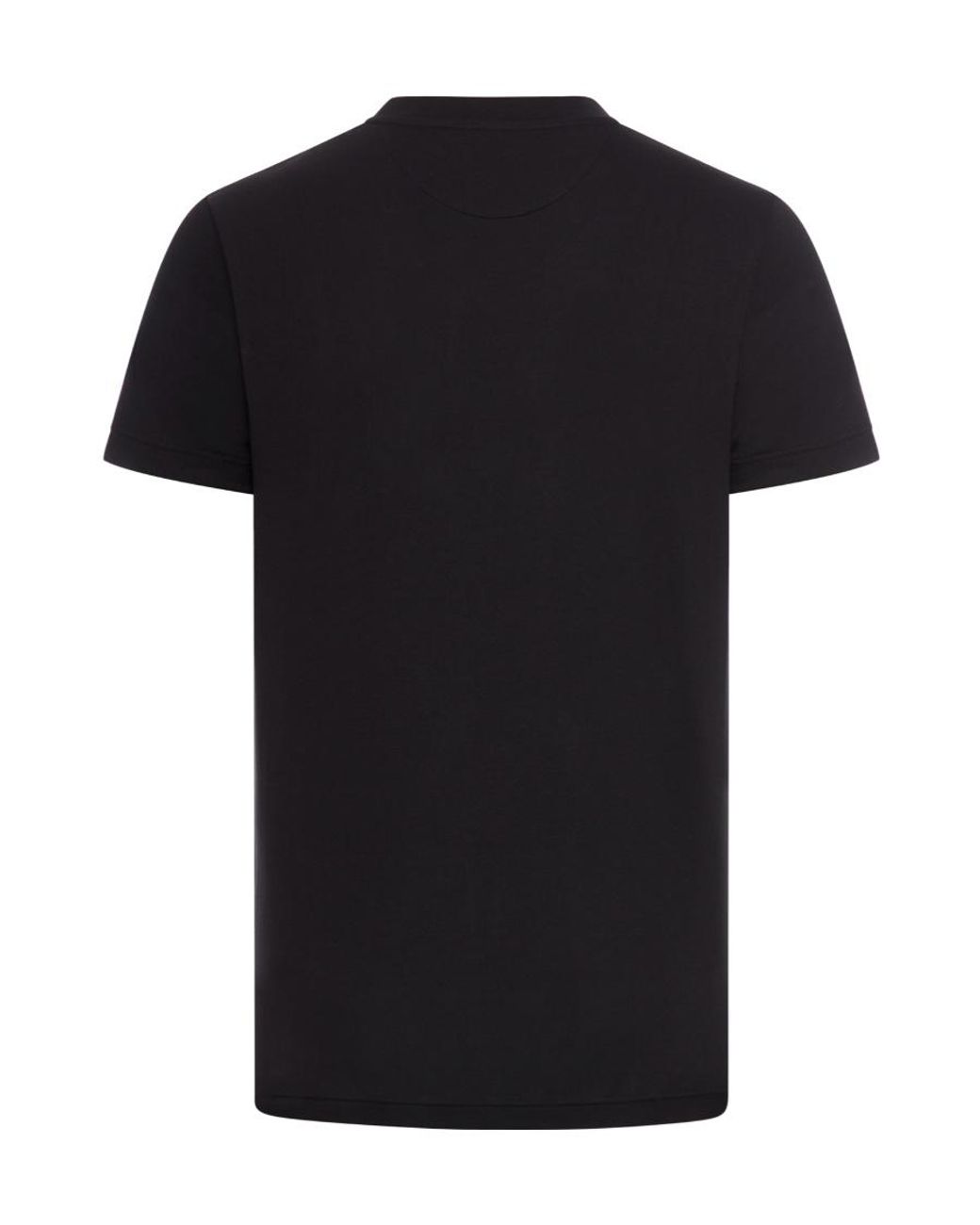 Valentino Black Crewneck Short-Sleeved T-Shirt for men
