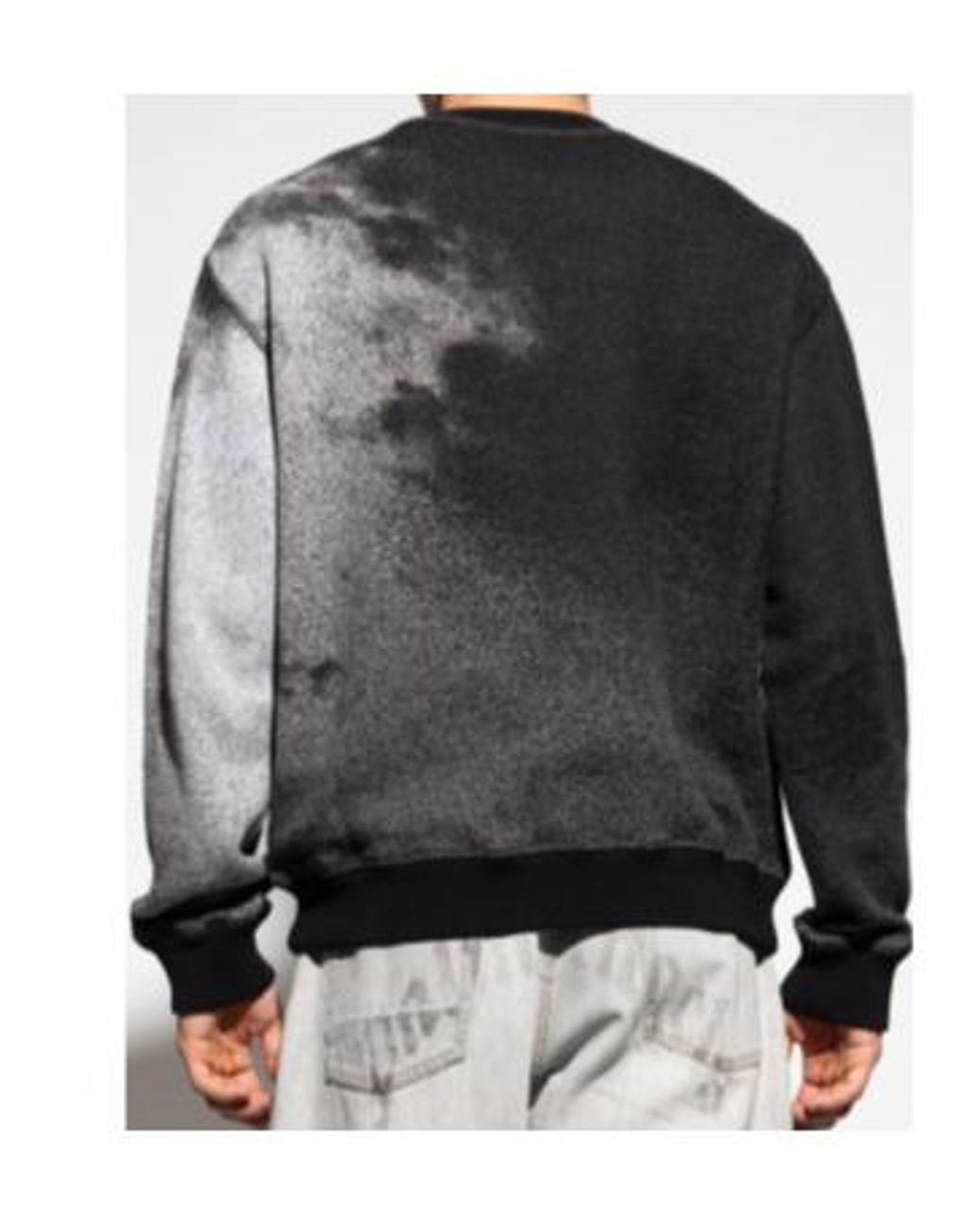 Palm Angels Gray Graphic Printed Sweatshirt for men