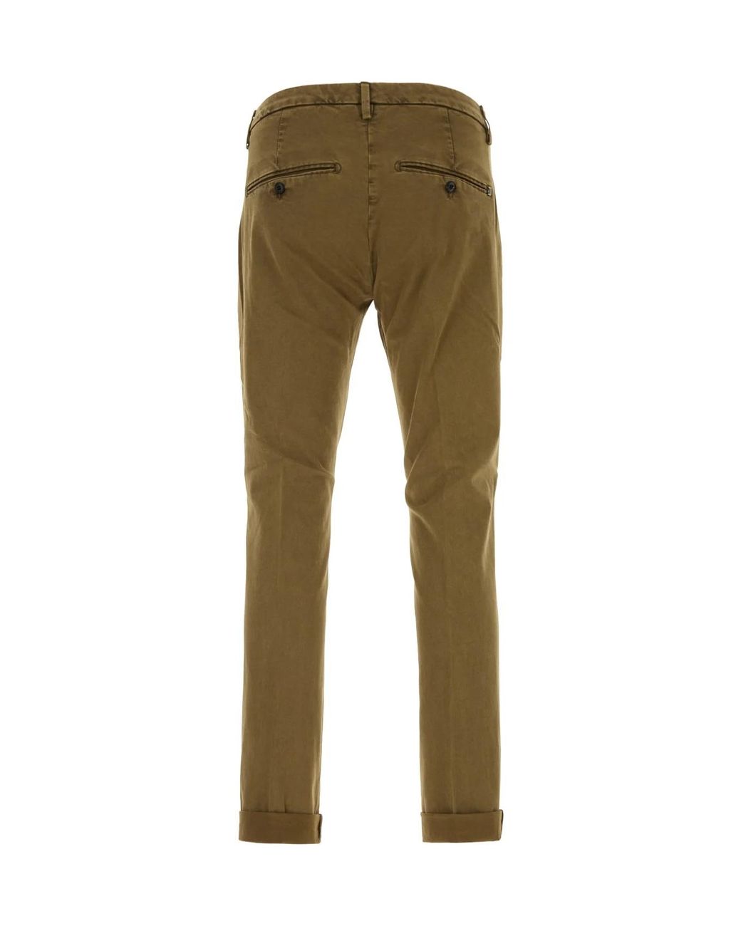 Dondup Green Gaubert Slim-Fit Pants for men