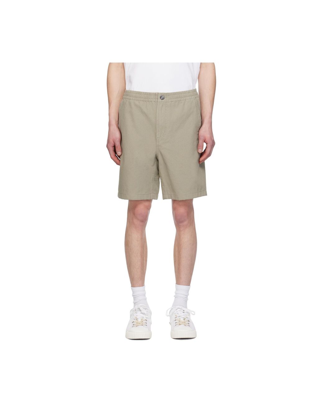 A.P.C. Black Norris Bermuda Shorts for men
