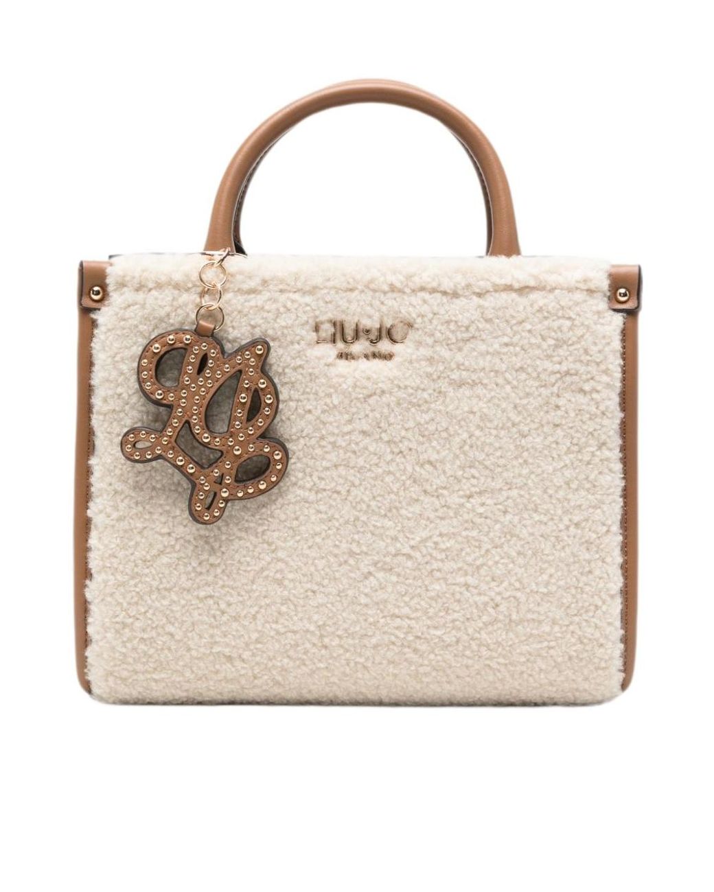 Liu Jo Natural S Top Handle Tote Bag