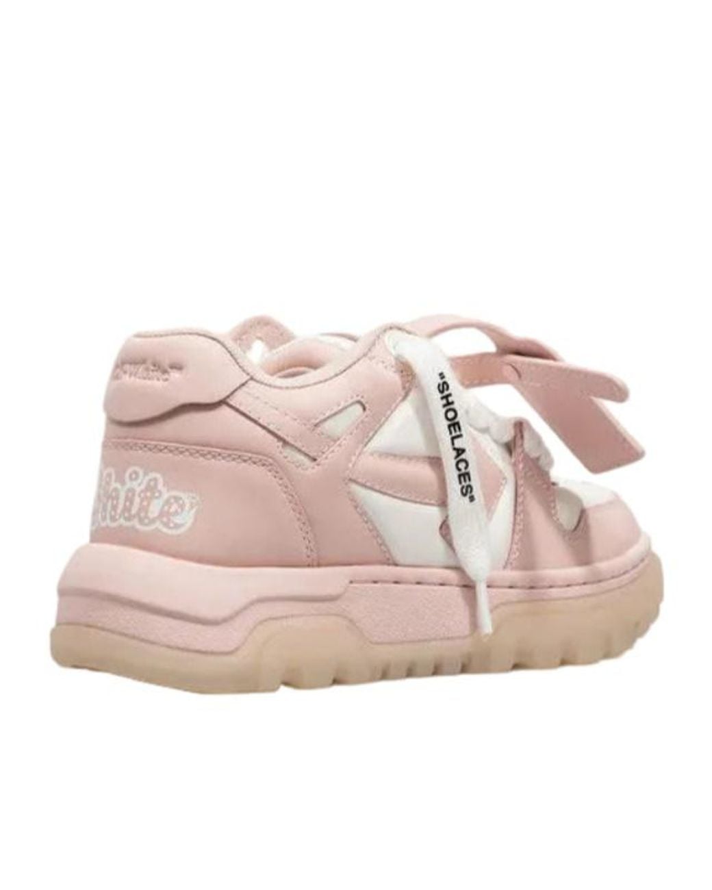 Off-White c/o Virgil Abloh Pink Lace-Up Sneakers