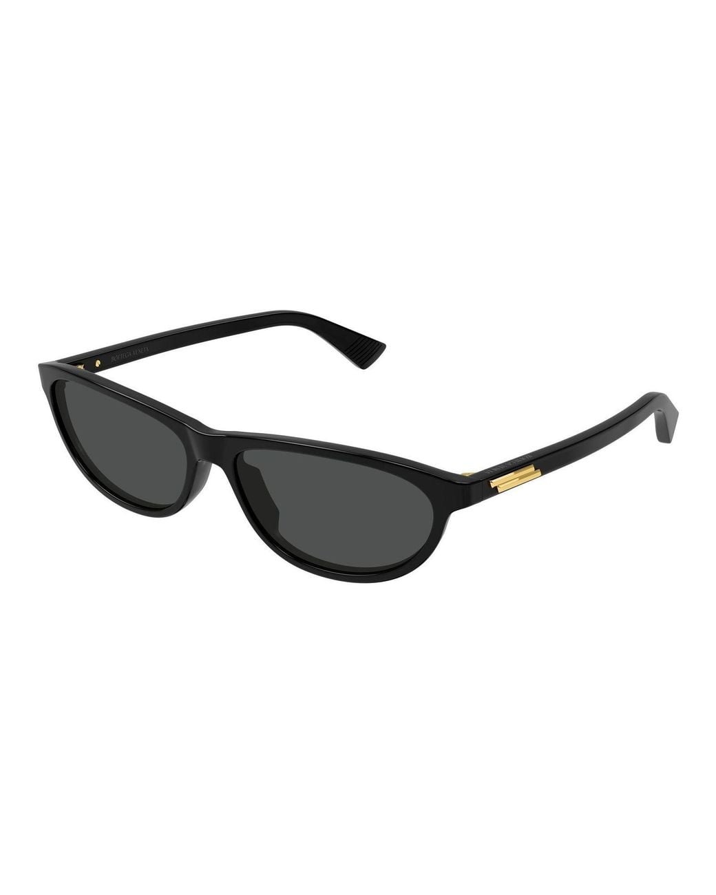 Bottega Veneta White Eyewear Rectangular Frame Sunglasses for men