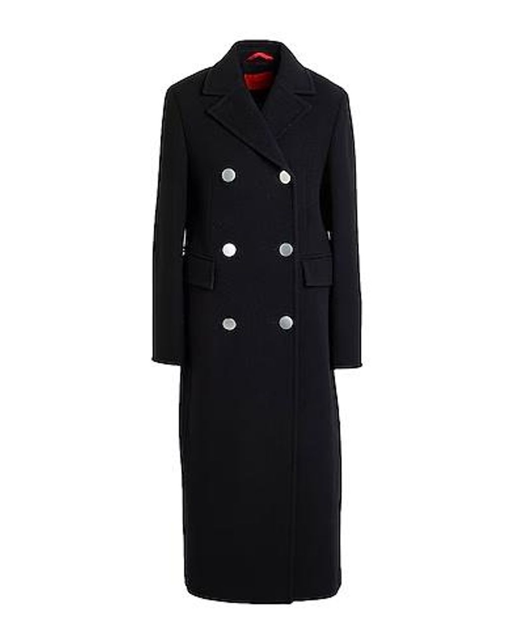 MAX&Co. Black Loose Woolen Coat