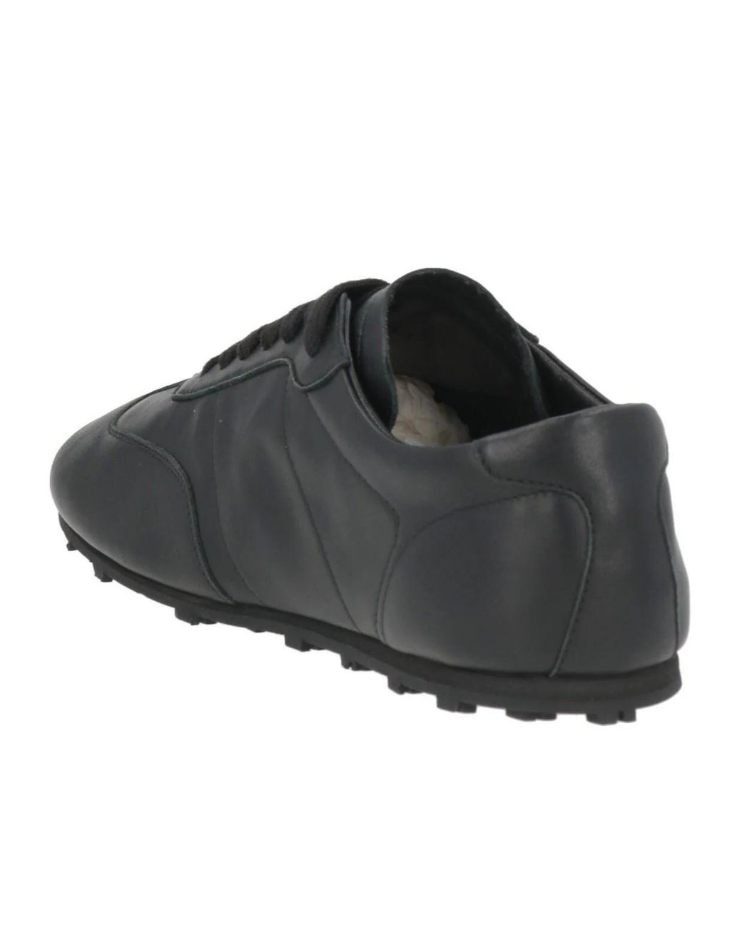 Marni Brown Simple Leather Sports Shoes