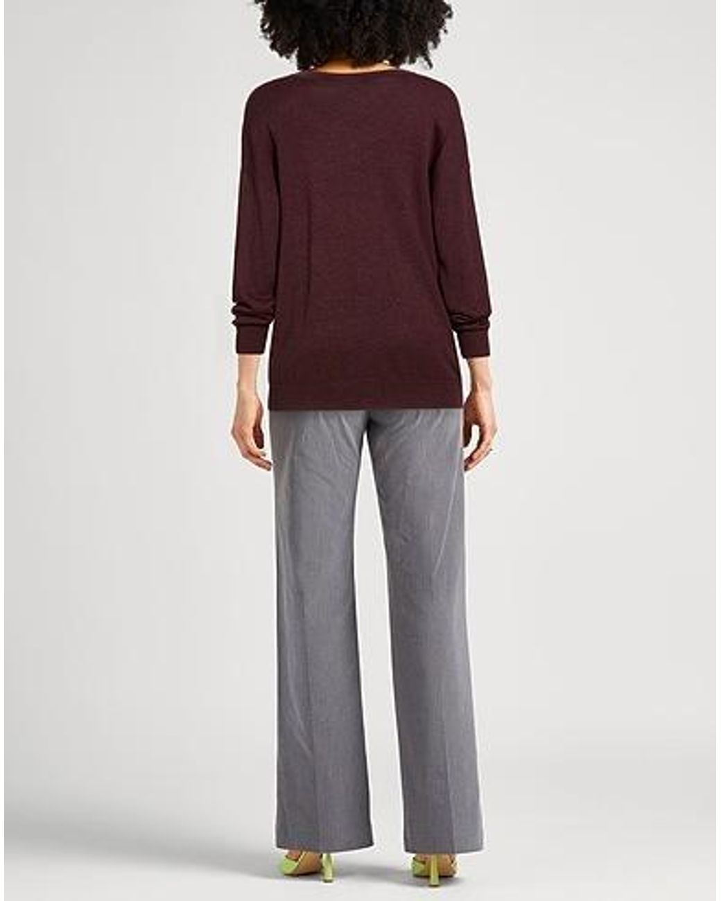 Isabel Marant Purple Wool Knitted Sweater