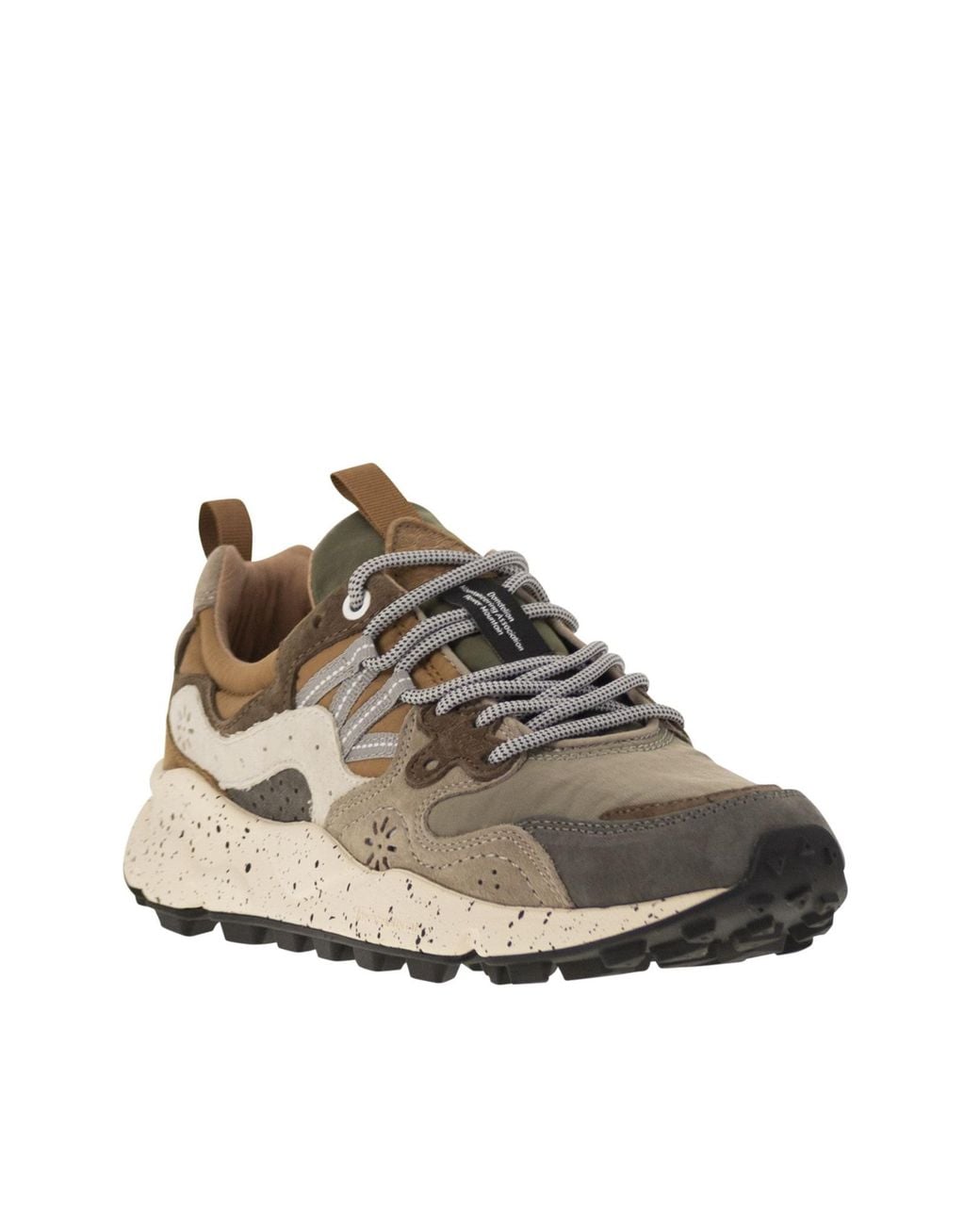 Flower Mountain Multicolor Yamano 3 Low-Top Sneakers for men