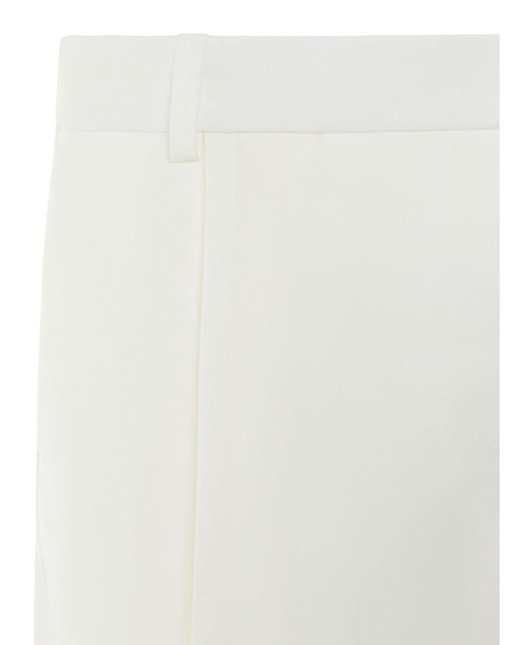 Casablanca White Tailored Bermuda Shorts for men