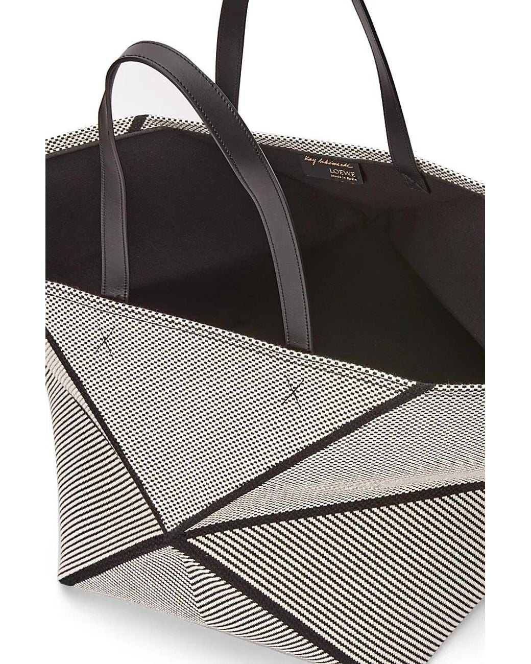 Loewe Gray Xxl Puzzle Fold Tote