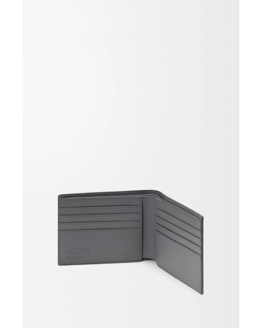 Loewe Gray Puzzle Bifold Wallet for men