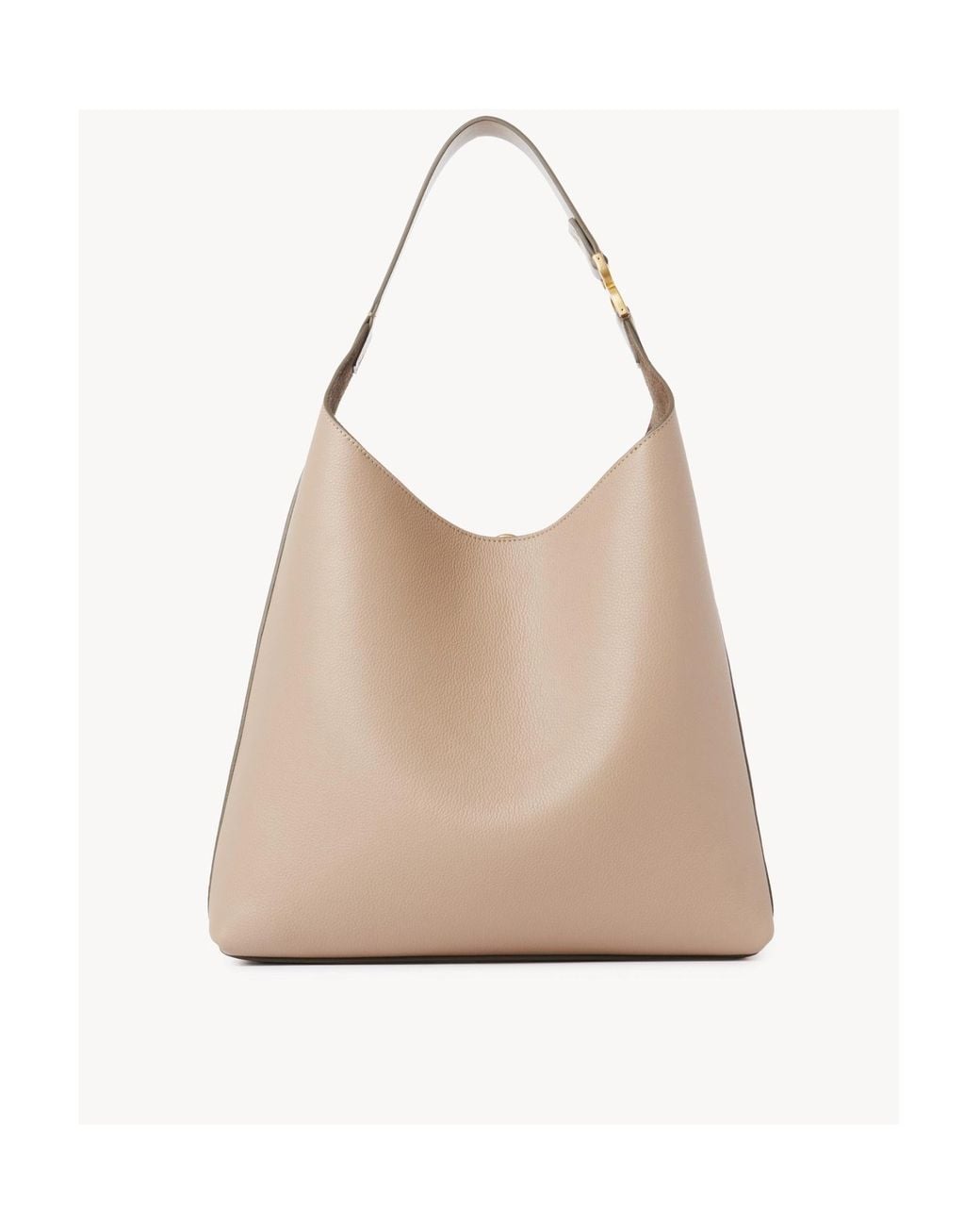 Chloé Natural Chloé Marcie Tassel-Closure Tote Bag