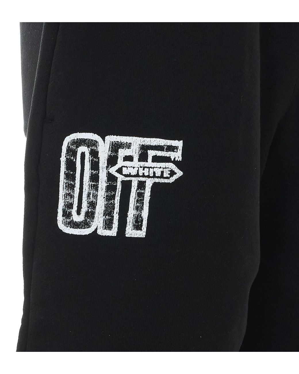 Off-White c/o Virgil Abloh Black Off Arrow Skate Drawstring Shorts for men