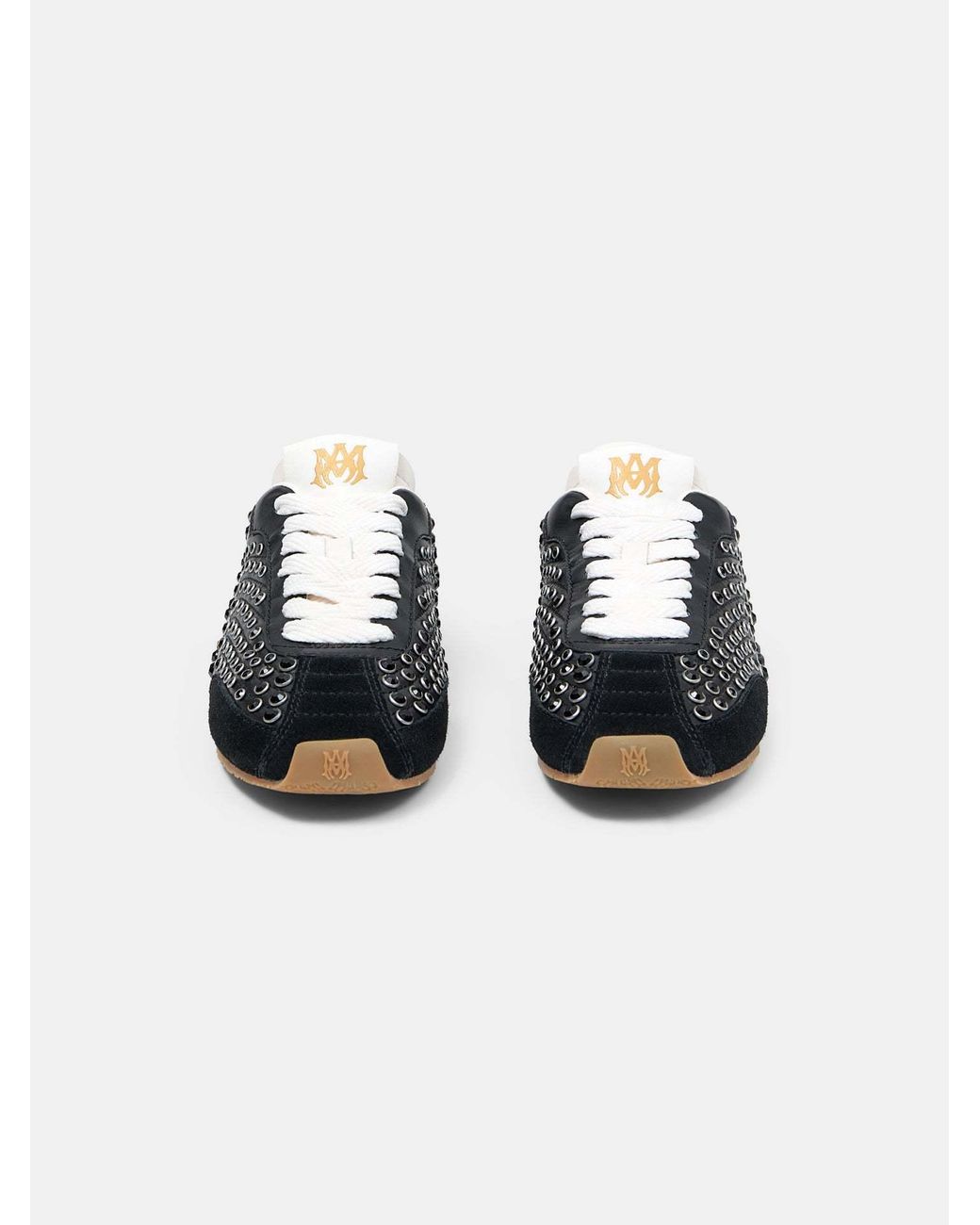 Amiri Blue Low Top Lace Up Sneakers