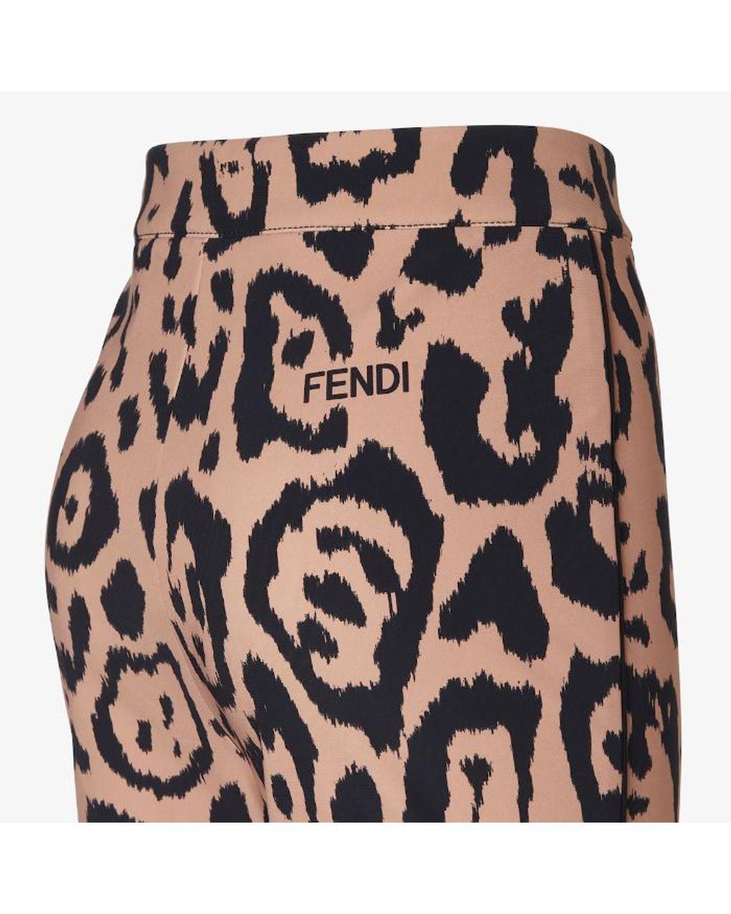 Fendi White Ski Pants Technical Fabric Pants