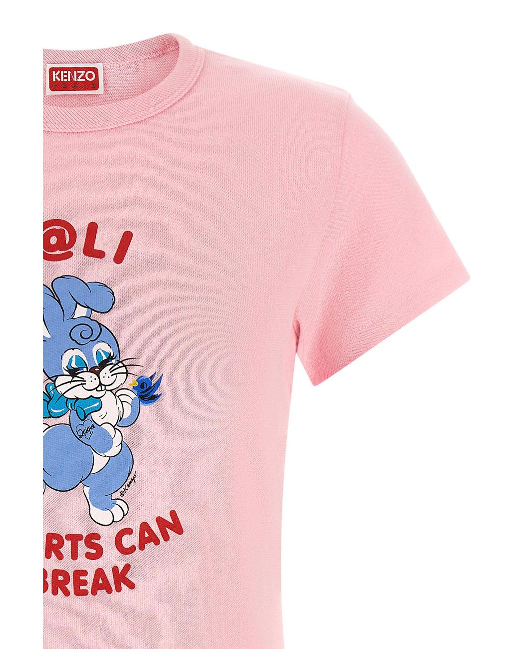 KENZO Pink Cartoon T-Shirt