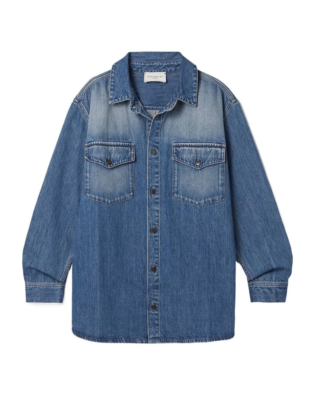 Kallmeyer Blue Oversized Denim Jacket