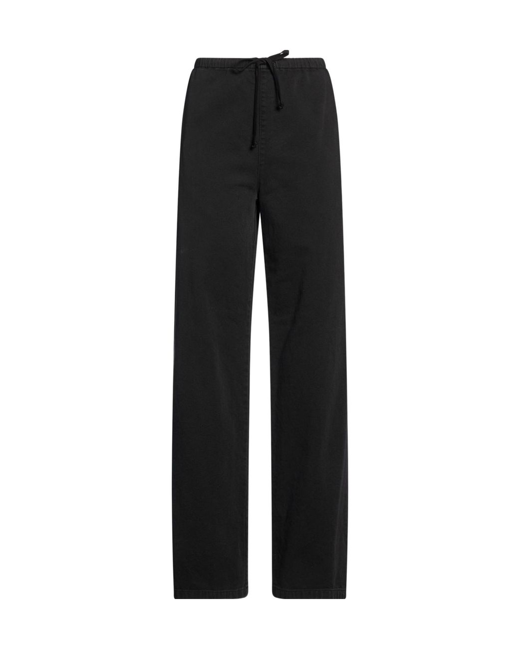 MM6 by Maison Margiela Black Oversized Trousers