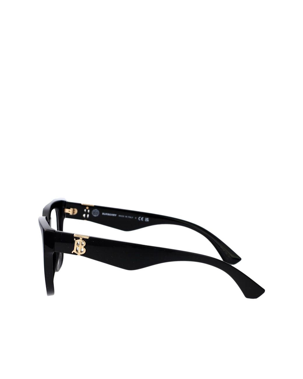 Burberry White Eyewear Square Frame Glasses
