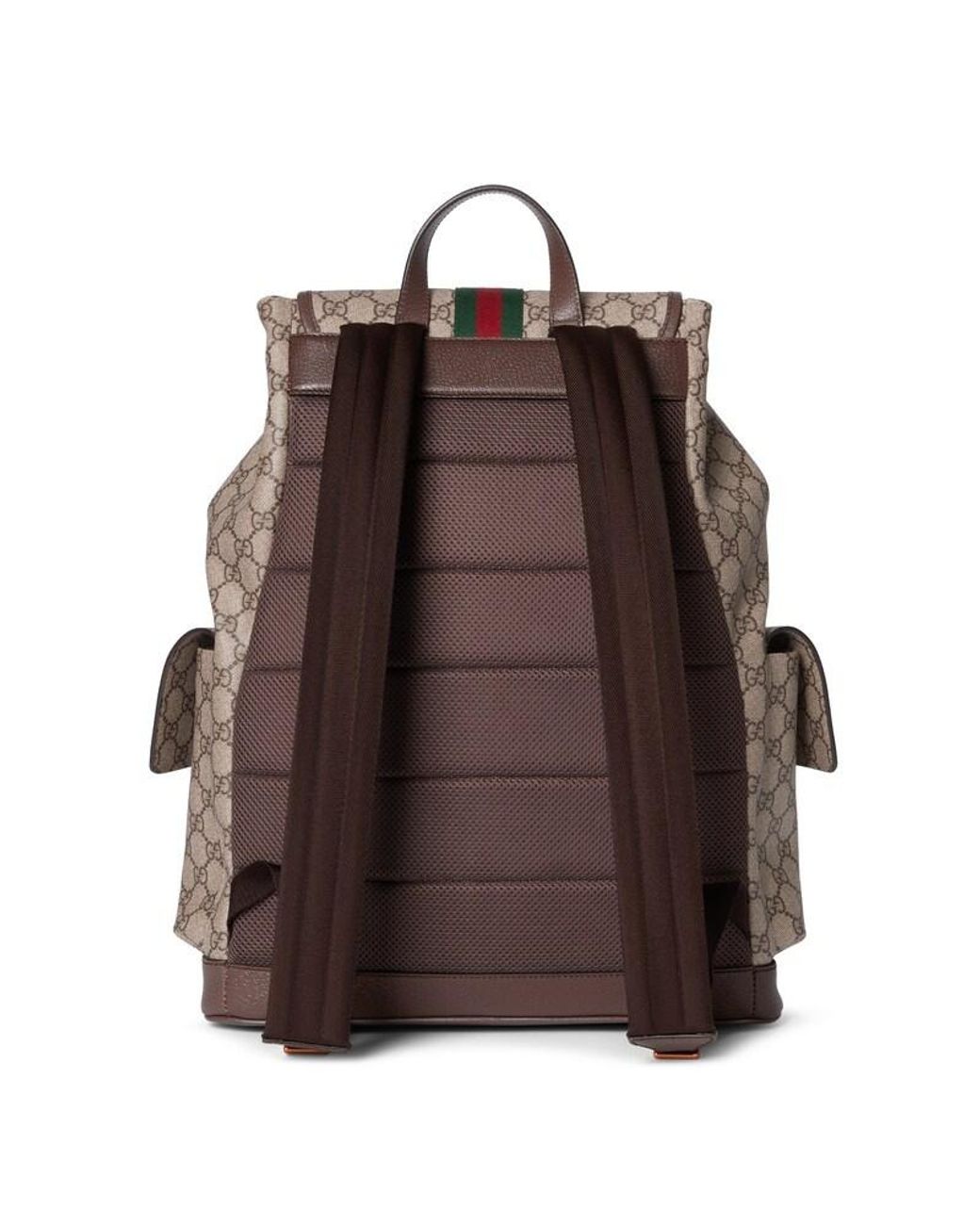 Gucci Brown Ophidia Large Backpack for men