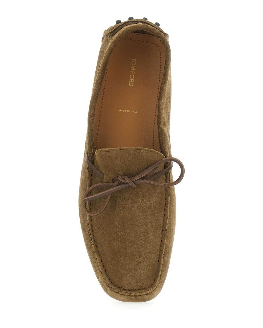 Tom Ford Brown Slip On Loafers for men