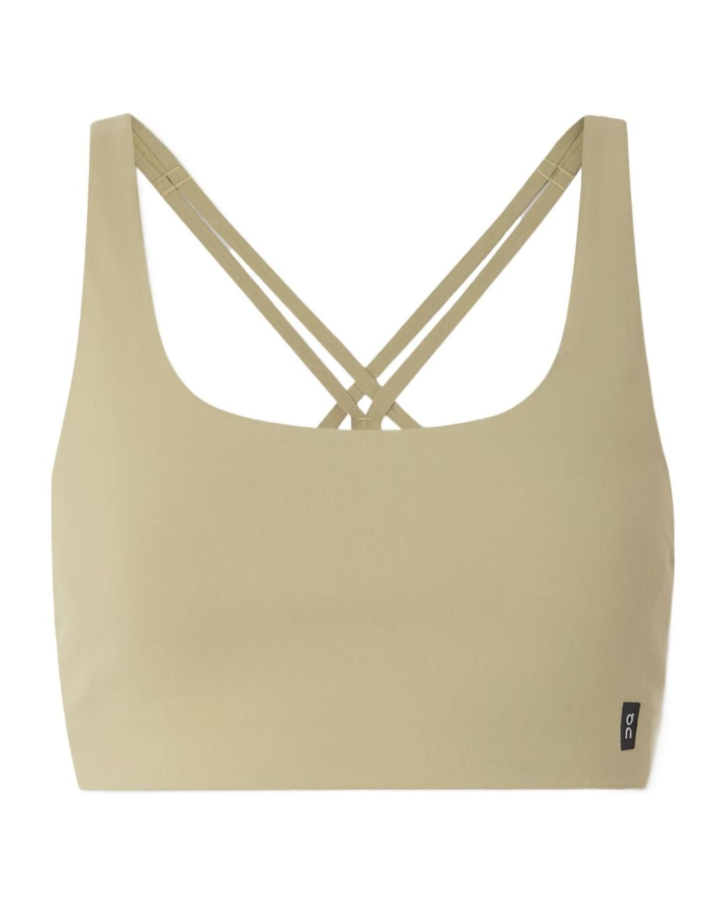 On Shoes Metallic Studio Recycled Sports Bra